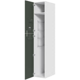 Multi-Living XL Kosteskab i Cibo Verde 120 H: 214,4 cm D: 58,0 cm B:40 cm - med hylde og låger