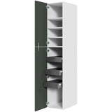 Multi-Living XL Linnedskab i Cibo Verde 120 H: 214,4 cm D: 58,0 cm B:40 cm - med deludtræk og softluk