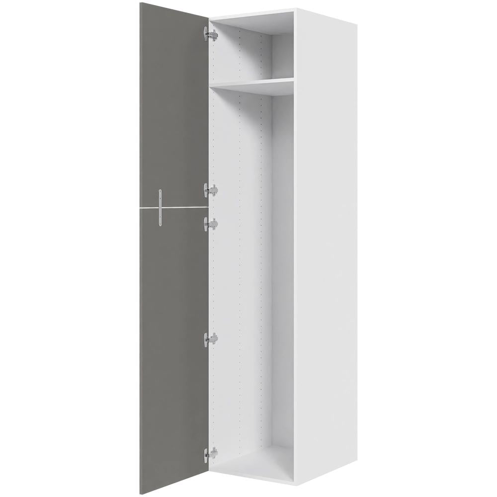 Multi-Living Køkken ekstra højt tomt skab i Cibo Grigio 128 H: 214,4 cm D: 60,0 cm - 2-delt låge - Bredde: 50 cm