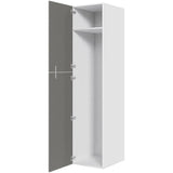 Multi-Living Køkken ekstra højt tomt skab i Cibo Grigio 128 H: 214,4 cm D: 60,0 cm - 2-delt låge - Bredde: 50 cm