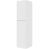 Multi-Living Køkken ekstra højt hyldeskab i Hvid Front H: 214,4 cm D: 60,0 cm med 2 delt låge inklusiv 5 hylder - Bredde: 50 cm