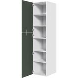 Multi-Living Køkken XL Hyldeskab i Cibo Verde 120 H: 214,4 cm D: 58,0 cm B:50 cm - med 2 låger og 5 hylder