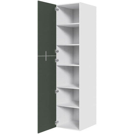 Multi-Living Køkken XL Hyldeskab i Cibo Verde 120 H: 214,4 cm D: 58,0 cm B:50 cm - med 2 låger og 5 hylder