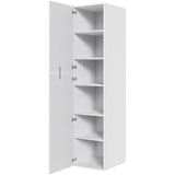 Multi-Living Køkken ekstra højt hyldeskab i Romantik H: 214,4 cm D: 60,0 cm - 2 delt låge inklusiv 5 hylder - Bredde: 40 cm