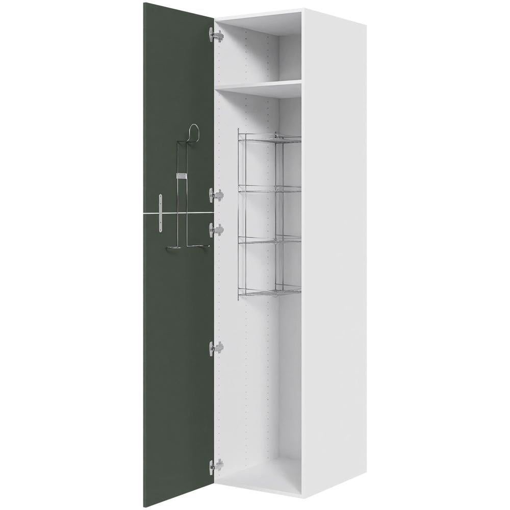Multi-Living XL Kosteskab i Cibo Verde 120 H: 214,4 cm D: 58,0 cm B:50 cm - med hylde og låger