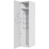 Multi-Living Køkken ekstra højt kosteskab i Romantik H: 214,4 cm D: 60,0 cm - Inklusiv 1 hylde, 1 trådreol, 1 slangeholder - Bredde: 50 cm