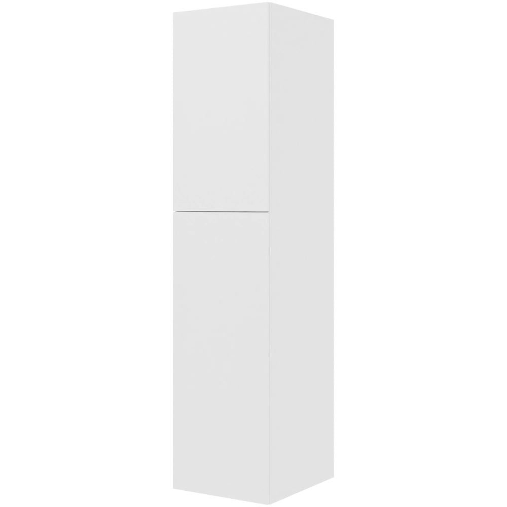 Multi-Living Hvid Malet Front XL Linnedskab 50 cm med 4 hylder, 3 bakker og to-delt låge - deludtræk