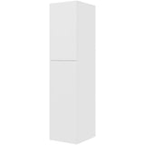 Multi-Living Hvid Malet Front XL Linnedskab 50 cm med 4 hylder, 3 bakker og to-delt låge - deludtræk