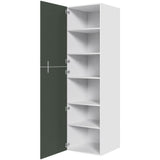Multi-Living Køkken XL Hyldeskab i Cibo Verde 120 H: 214,4 cm D: 58,0 cm B:60 cm - med 2 låger og 5 hylder