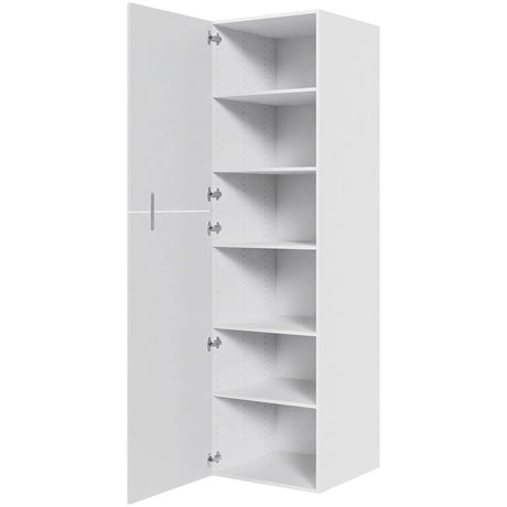 Multi-Living Køkken ekstra højt hyldeskab i Romantik H: 214,4 cm D: 60,0 cm - 2 delt låge inklusiv 5 hylder - Bredde: 60 cm