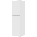 Multi-Living Køkken ekstra højt kosteskab i Hvid Front H: 214,4 cm D: 60,0 cm - Inklusiv 1 hylde, 1 trådreol, 1 slangeholder i bredde: 60 cm