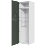 Multi-Living XL Kosteskab i Cibo Verde 120 H: 214,4 cm D: 58,0 cm B: 60 cm - med hylde og låger