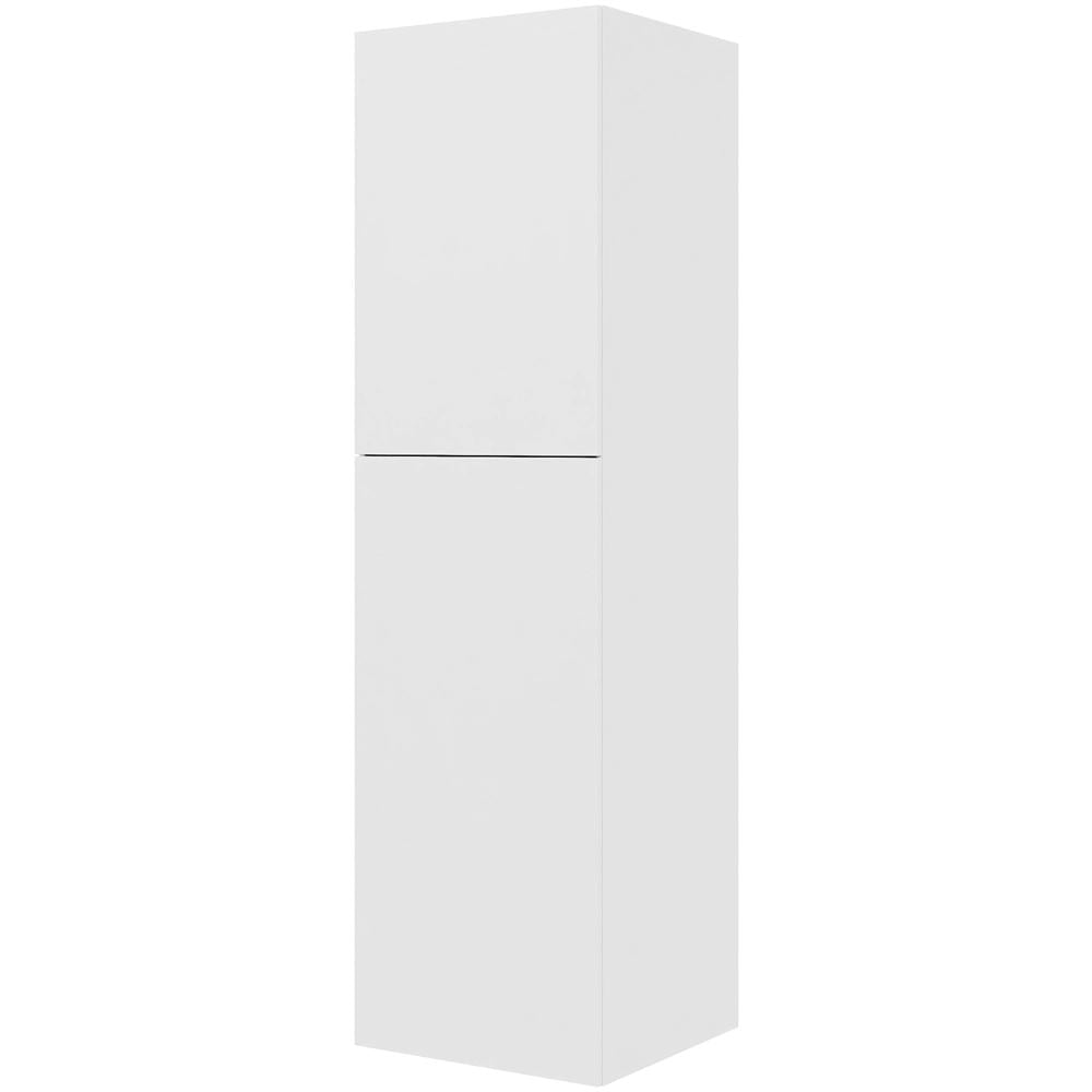 Multi-Living Malet Hvid Front XL Bøjleskab 60 cm med hylde, bøjlestang og to-delt låg