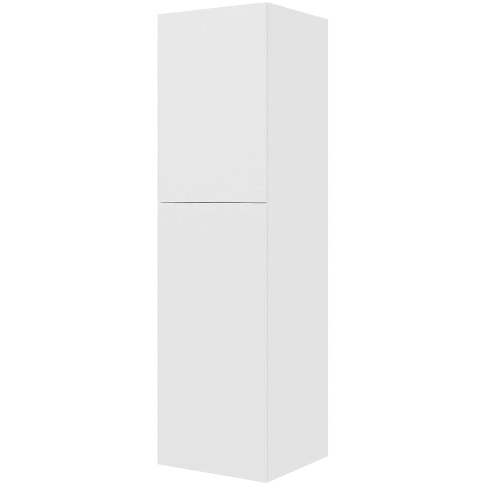 Multi-Living Hvid Malet Front XL Linnedskab 60 cm med 4 hylder, 3 bakker og to-delt låge - deludtræk