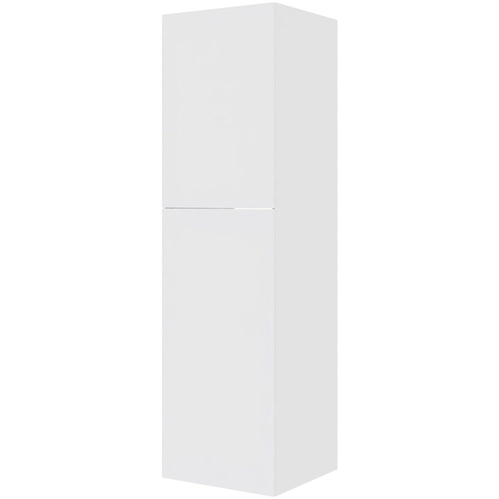 Multi-Living Malet Hvid Front XL Indbygningsskab til køl 60 cm med to-delt låge