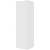 Multi-Living Malet Hvid Front XL Indbygningsskab til køl 60 cm med to-delt låge