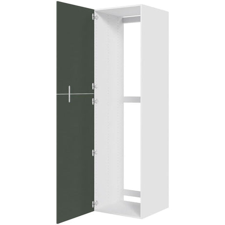 Multi-Living XL Indbygningsskab til køl i Cibo Verde 120 H: 214,4 cm D: 58,0 cm B: 60 cm - med blændlåger