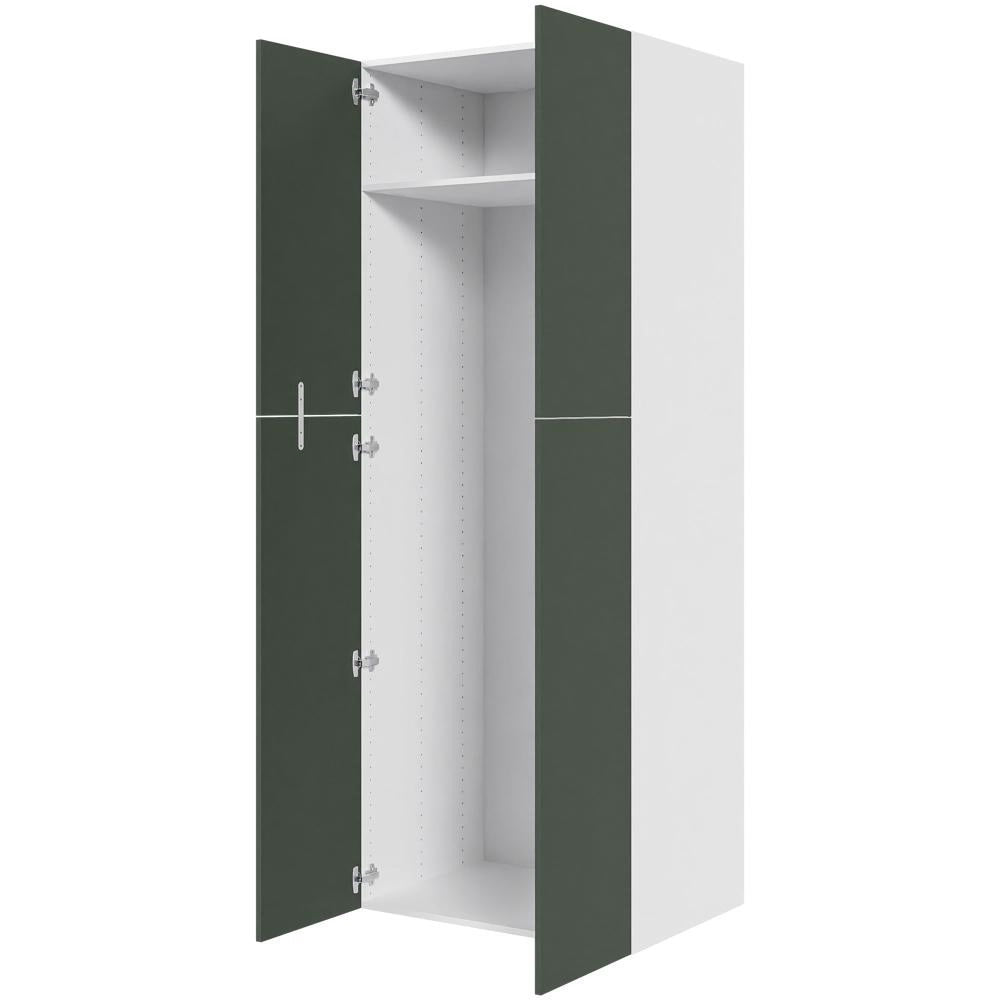 Multi-Living Køkken XL tomt skab i Cibo Verde 120 H: 214,4 cm D: 58,0 cm B:80 cm - med 2 delte låger
