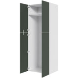 Multi-Living Køkken XL tomt skab i Cibo Verde 120 H: 214,4 cm D: 58,0 cm B:80 cm - med 2 delte låger