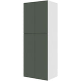 Multi-Living Køkken XL tomt skab i Cibo Verde 120 H: 214,4 cm D: 58,0 cm B:80 cm - med 2 delte låger