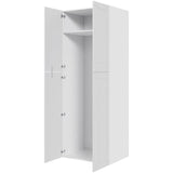 Multi-Living Ekstra højt tomt skab i Romantik H: 214,4 cm D: 60,0 cm - 2-delt låge - Bredde: 80 cm