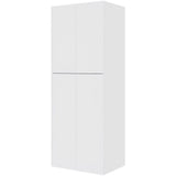 Multi-Living Køkken ekstra højt hyldeskab i Hvid Front H: 214,4 cm D: 60,0 cm med 2 delt låge inklusiv 5 hylder - Bredde: 80 cm