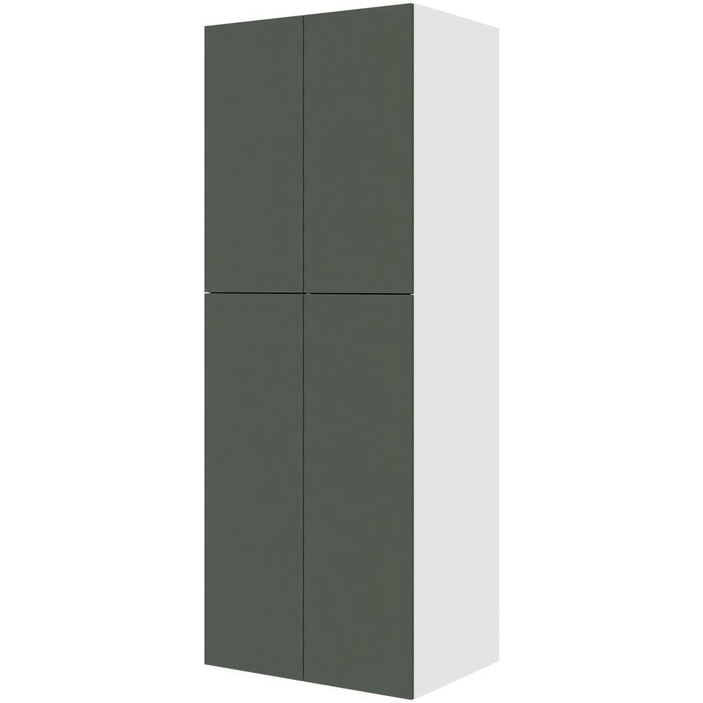 Multi-Living XL Combiskab i Cibo Verde 120 H: 214,4 cm D: 58,0 cm B: 80 cm - med 4 hylder og metalbøjlestang