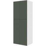 Multi-Living XL Combiskab i Cibo Verde 120 H: 214,4 cm D: 58,0 cm B: 80 cm - med 4 hylder og metalbøjlestang