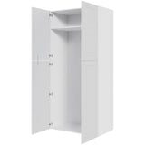 Multi-Living Køkken ekstra højt tomt skab i Romantik H: 214,4 cm D: 60,0 cm - 2-delt låge - Bredde: 100 cm