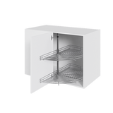 Multi-Living Køkken hjørneskab i Romantik H: 70,4 cm D: 60,0 cm - i låge inklusiv 2 x 1/2 karrusel - Bredde: 100 cm