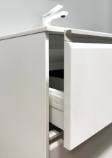 Nordskab Vaskeskab med 2 skuffer – 60 cm, Mat Hvid