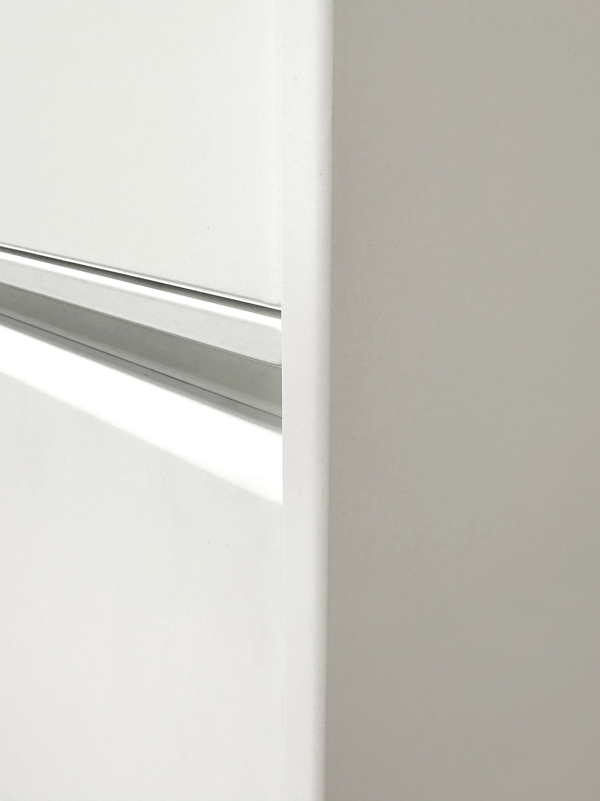 Nordskab Vaskeskab med 2 skuffer – 100 cm (Matt Hvid)