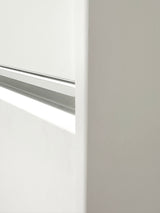 Nordskab Vaskeskab med 2 skuffer – 100 cm (Matt Hvid)