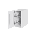 Multi-Living 2 skuffelook Romantik - Grydeskab 40 cm med 2 gryderiste og låge