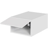 Multi-Living Køkken toplågekassette i Malet Hvid Front H: 25,6 cm D: 60,0 cm - 1 toplåge - Bredde: 40 cm