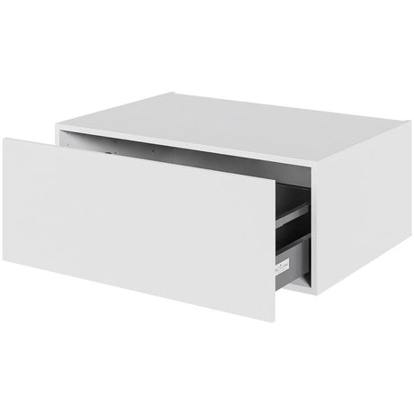 Multi-Living Køkken skuffekassette i Malet Hvid Front H: 32,0 cm D: 60,0 cm - Deludtræk/softluk - Bredde: 80 cm