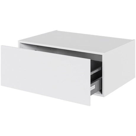 Multi-Living Køkken skuffekassette i Hvid Front H: 32,0 cm D: 60,0 cm - Fuldtudtræk og softluk - Bredde: 80 cm