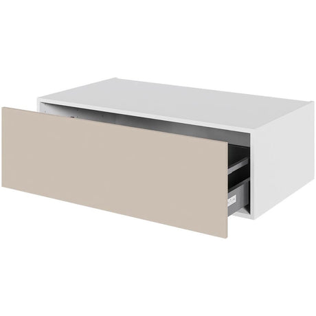 Multi-Living Køkken skuffekassette i Cibo Sabbia 123 H: 32,0 cm D: 60,0 cm - Fuldtudtræk/softluk - Bredde: 100 cm