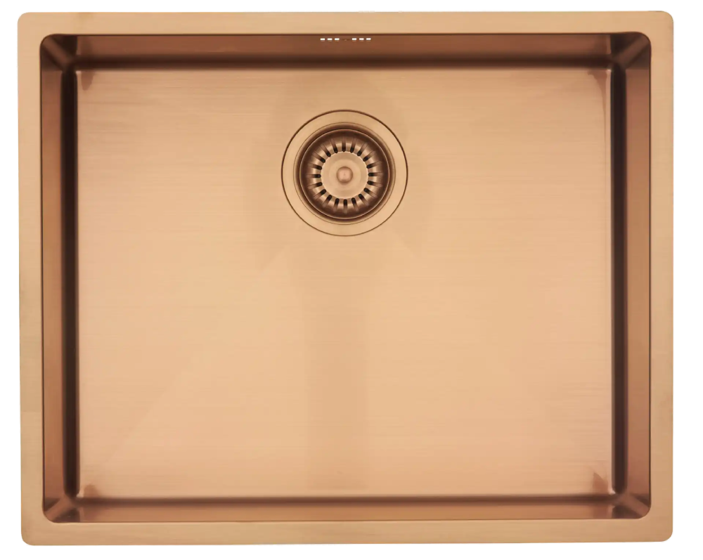 Lavabo Kubus 500 soft colour PVD kobber - BP Mors