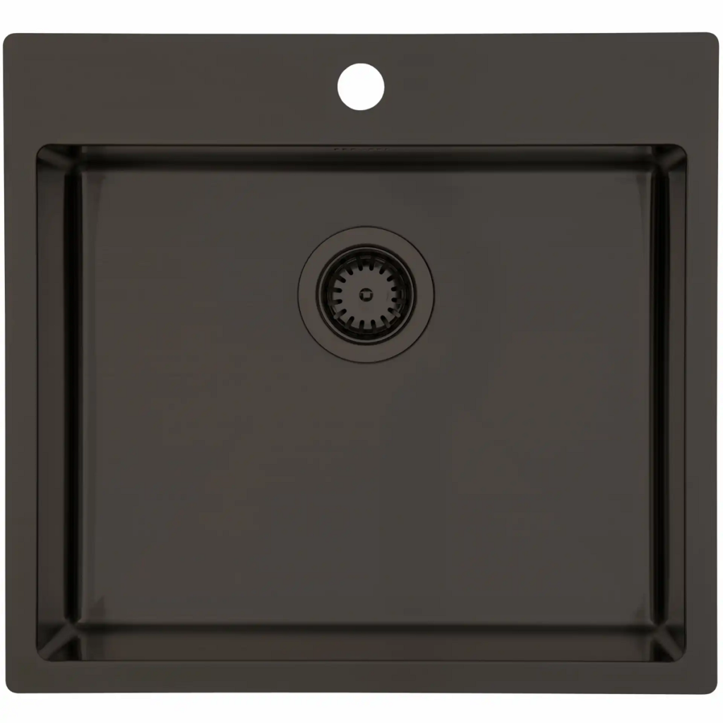 LAVABO Kubus 540 soft colour - Stål med PVD-coating Dark Bronze