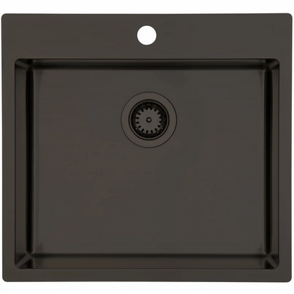 LAVABO Kubus 540 soft colour - Stål med PVD-coating Dark Bronze
