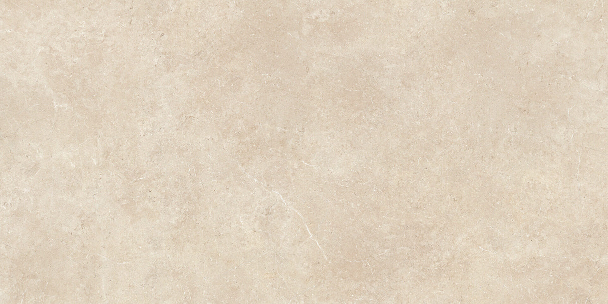 Horn Keramik Marazzi bordplade på mål Limestone Sand - Satin / KMLSXX - vælg forskellige tykkelser