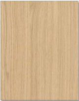 Multi-Living Lys Eg Melamin 111 / løs højskabslåge 124,4 cm - vælg forskellige bredder