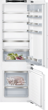 Integrerbart køle-/fryseskab 177.2 x 55.8 cm fladhængsel med dæmpet lukning (soft close) - Siemens iQ500 - KI87SADE0