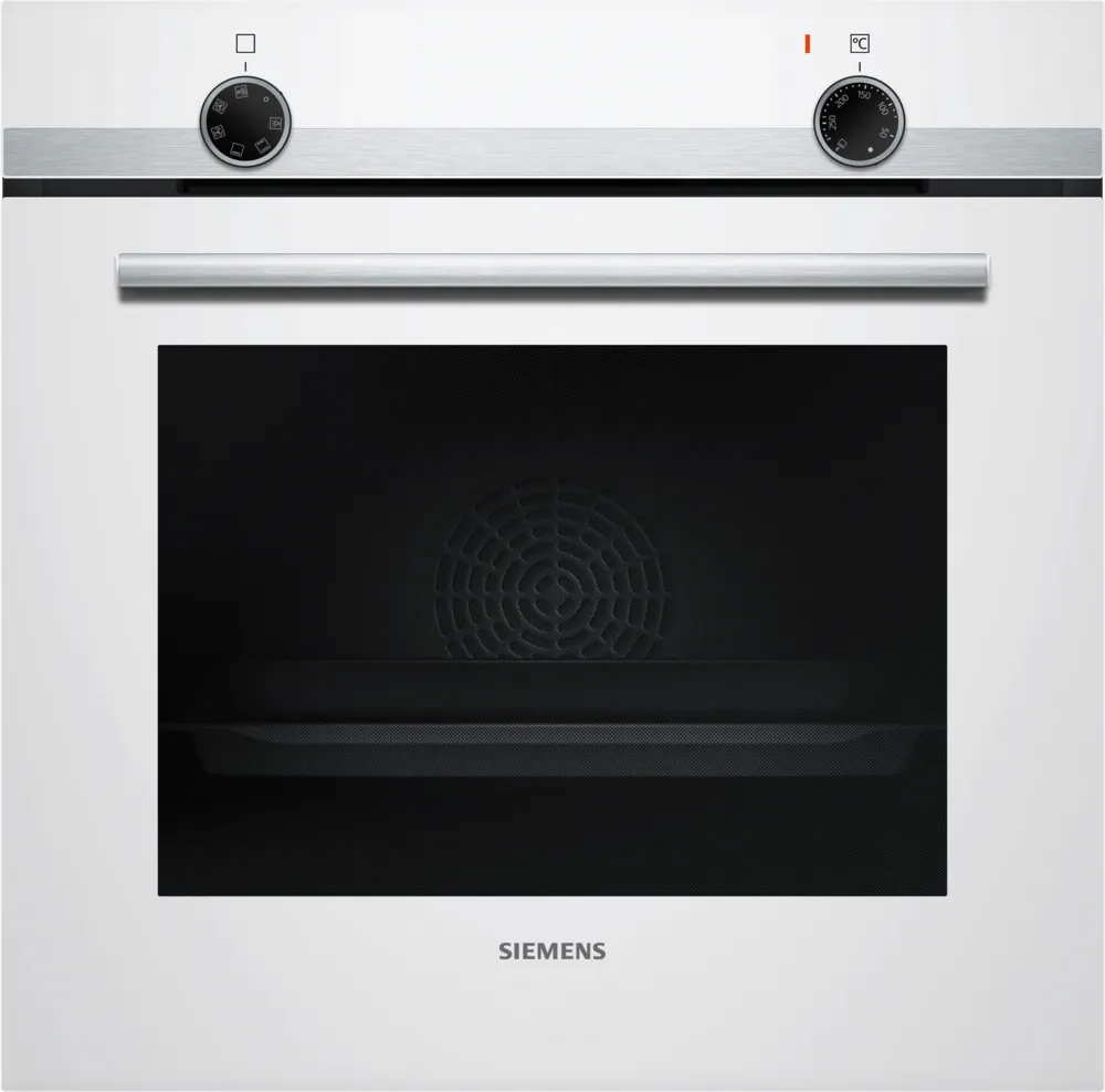 iQ100 Indbygningsovn 60 x 60 cm Hvid - HB510ABV0S