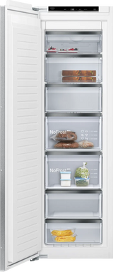 iQ500 Integrerbar fryser 177.2 x 55.8 cm fladhængsel med dæmpet lukning (soft close) - GI81NSCE0