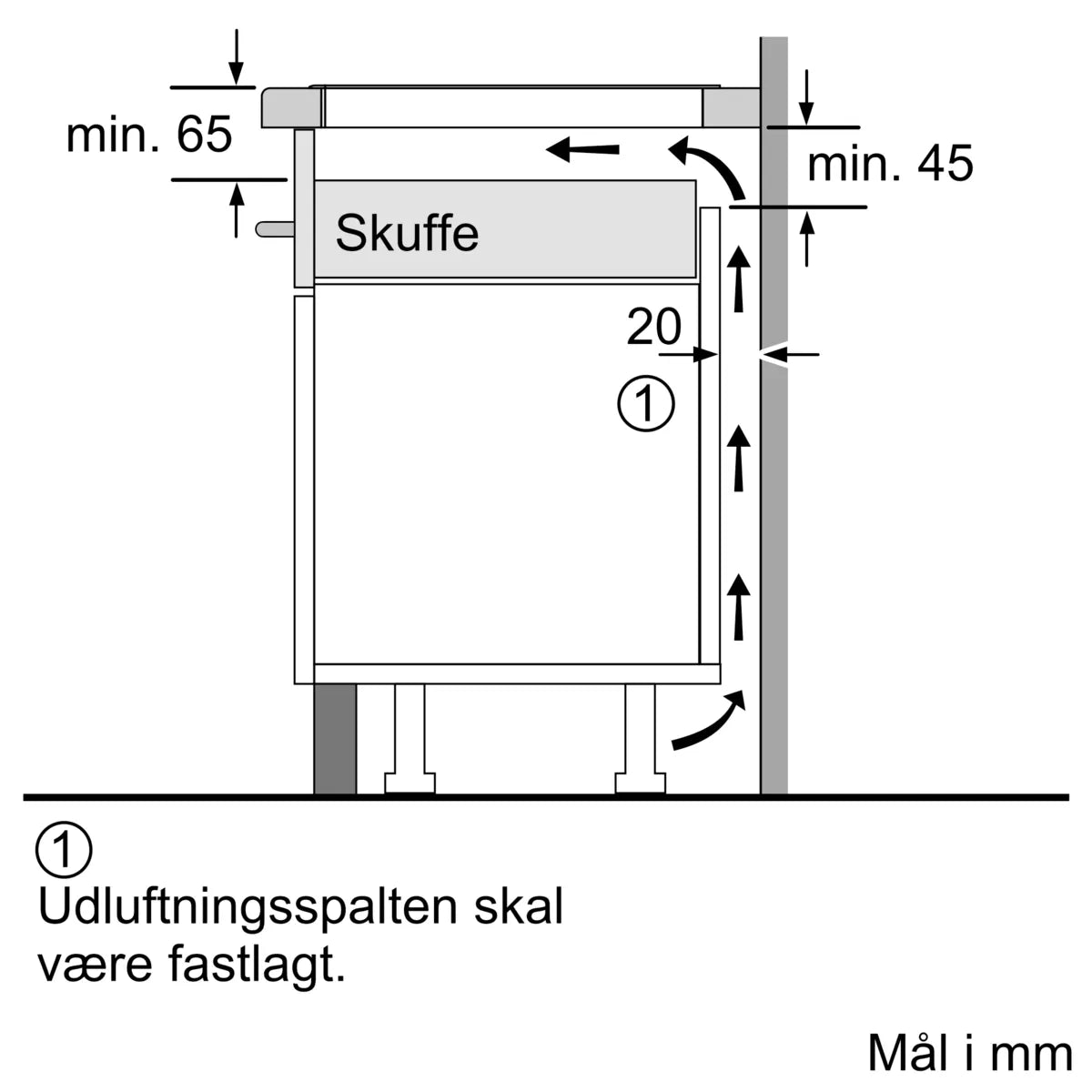 Induktionskogeplade 80 cm Matsort - Overflademontering med ramme - Siemens iQ500 - ED87BHWC1E