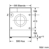 iQ300 Kombineret vask og tør 7/4 kg Indbygget - WK14D322DN