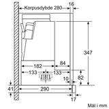 Udtræksemhætte 60 cm Sølvmetallic - Siemens iQ300 - LI67SB531S
