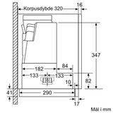 Udtræksemhætte 90 cm Rustfrit stål - Siemens iQ500 - LI97SA561S